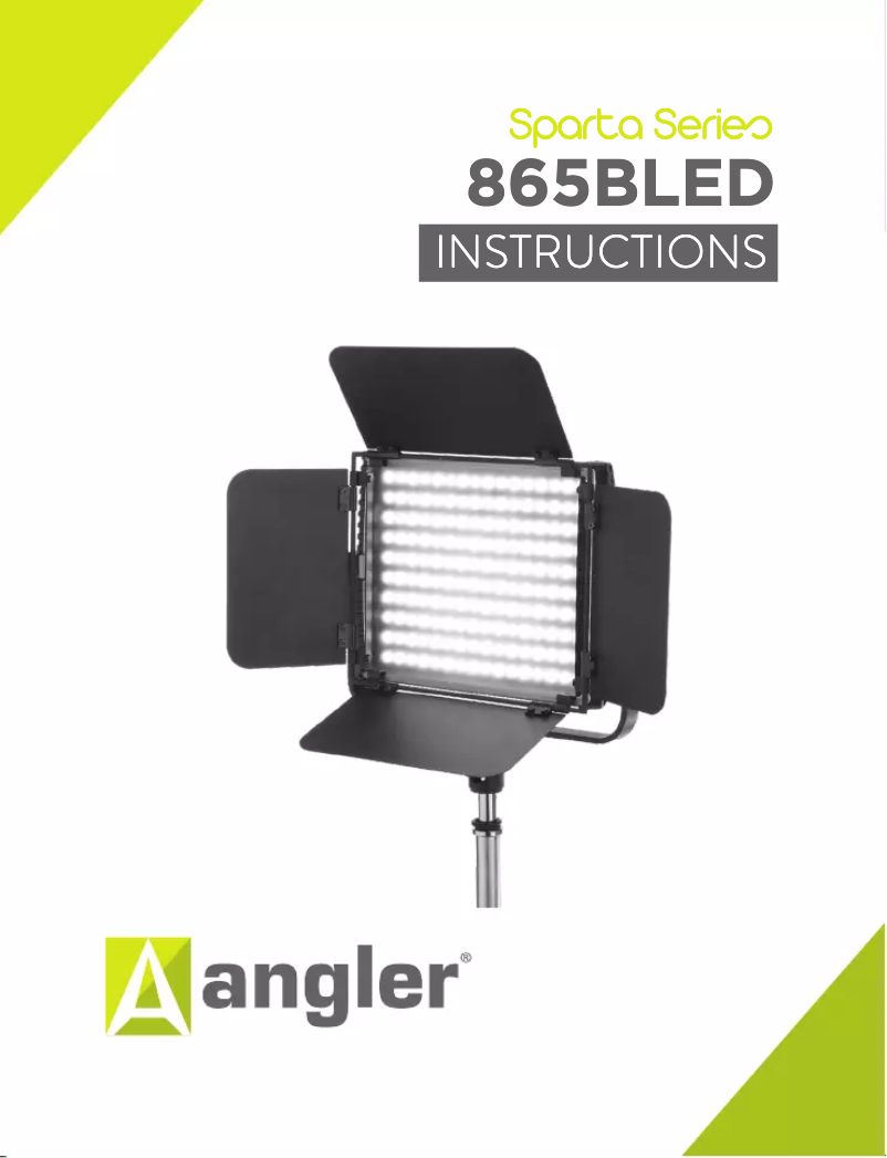 Page n°1 - Manuel utilisateur Angler Sparta 865BLED