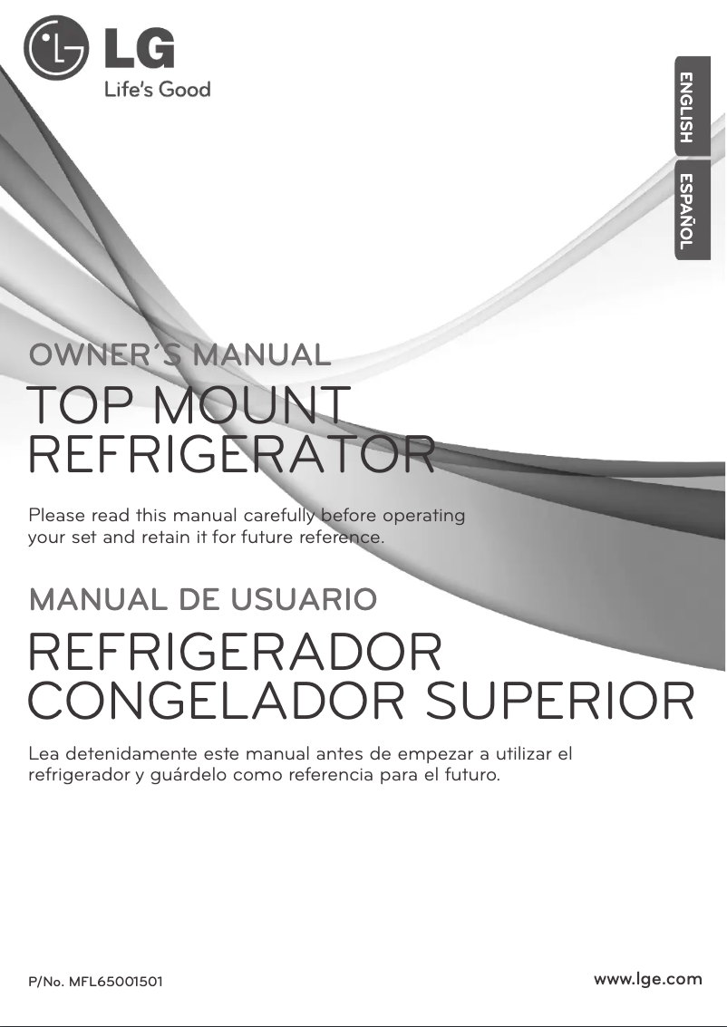 Page 1 de la notice Manuel utilisateur LG MB482UWV-G