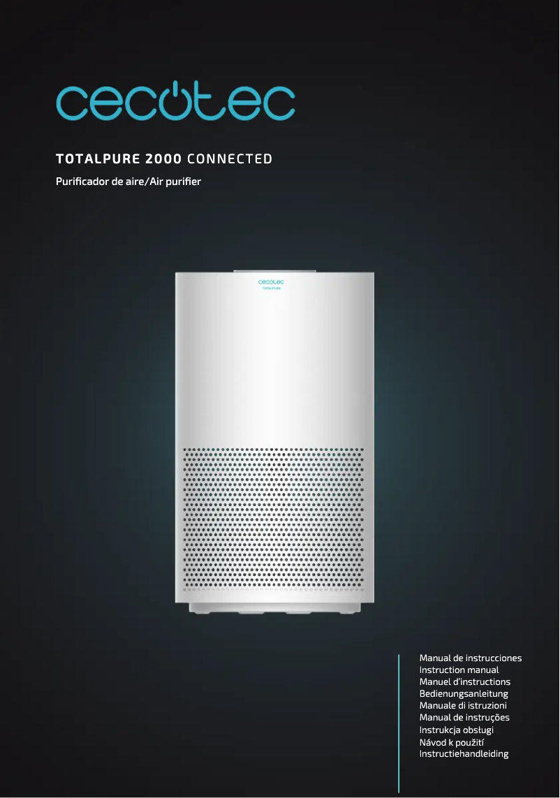 Page n°1 - Manuel utilisateur Cecotec TotalPure 2000 Connected