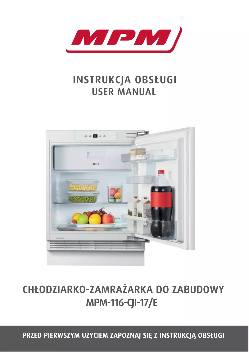 Page 1 de la notice Manuel utilisateur MPM MPM-116-CJI-17/E