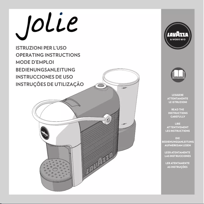Page n°1 - Manuel utilisateur Lavazza Jolie
