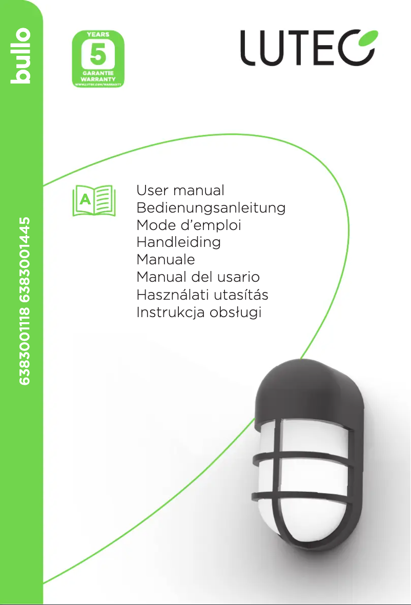 Image de la première page du manuel de l'appareil Bulllo