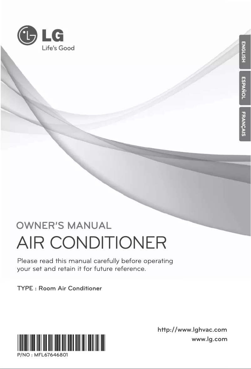 Page 1 de la notice Manuel utilisateur LG LP123HD3B