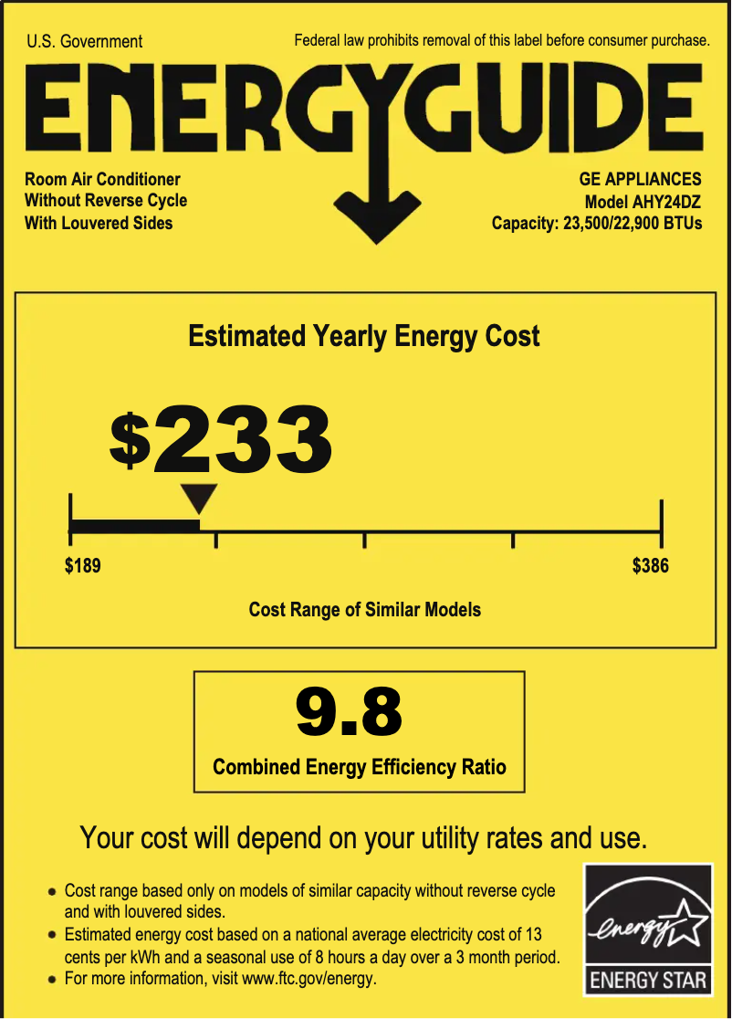 Image de la première page du manuel de l'appareil AHY24DZ