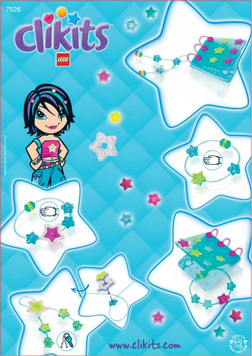 Page 1 de la notice Manuel utilisateur Lego My Starry Notes