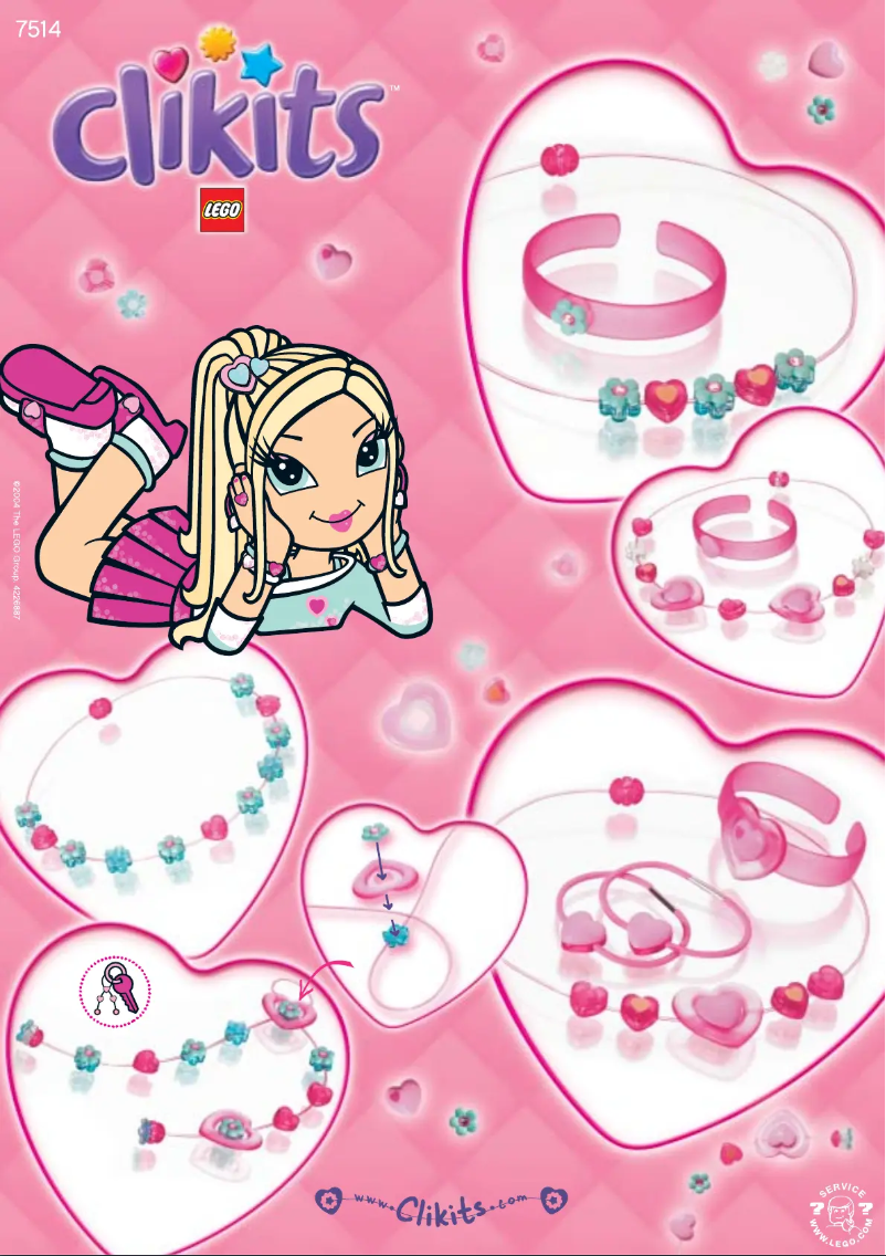 Page n°1 - Manuel utilisateur Lego Sweet Dreamy Jewels