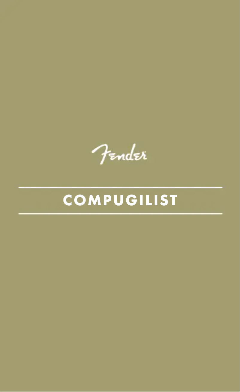 Image de la première page du manuel de l'appareil Compugilist