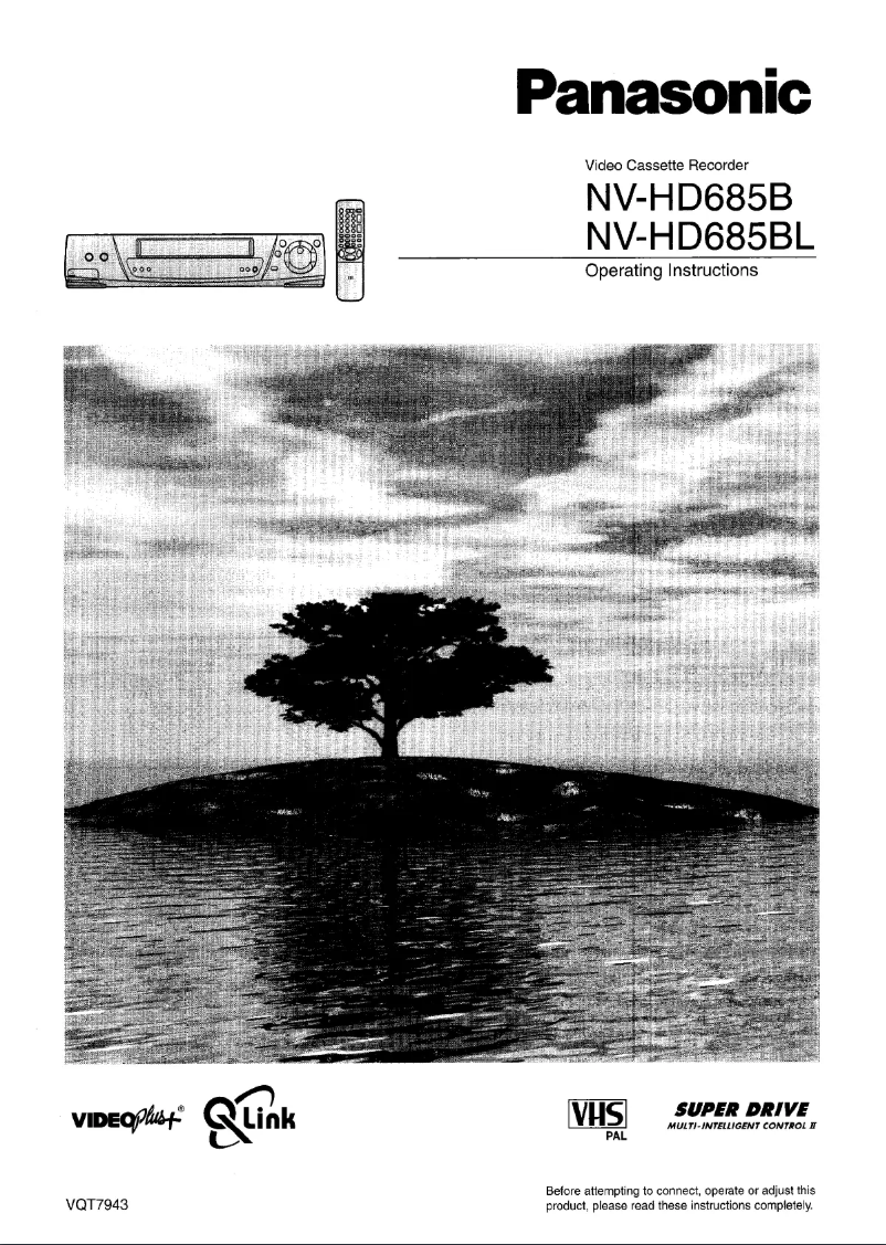 Página 1 del manual Manual de usuario Panasonic NV-HD685B