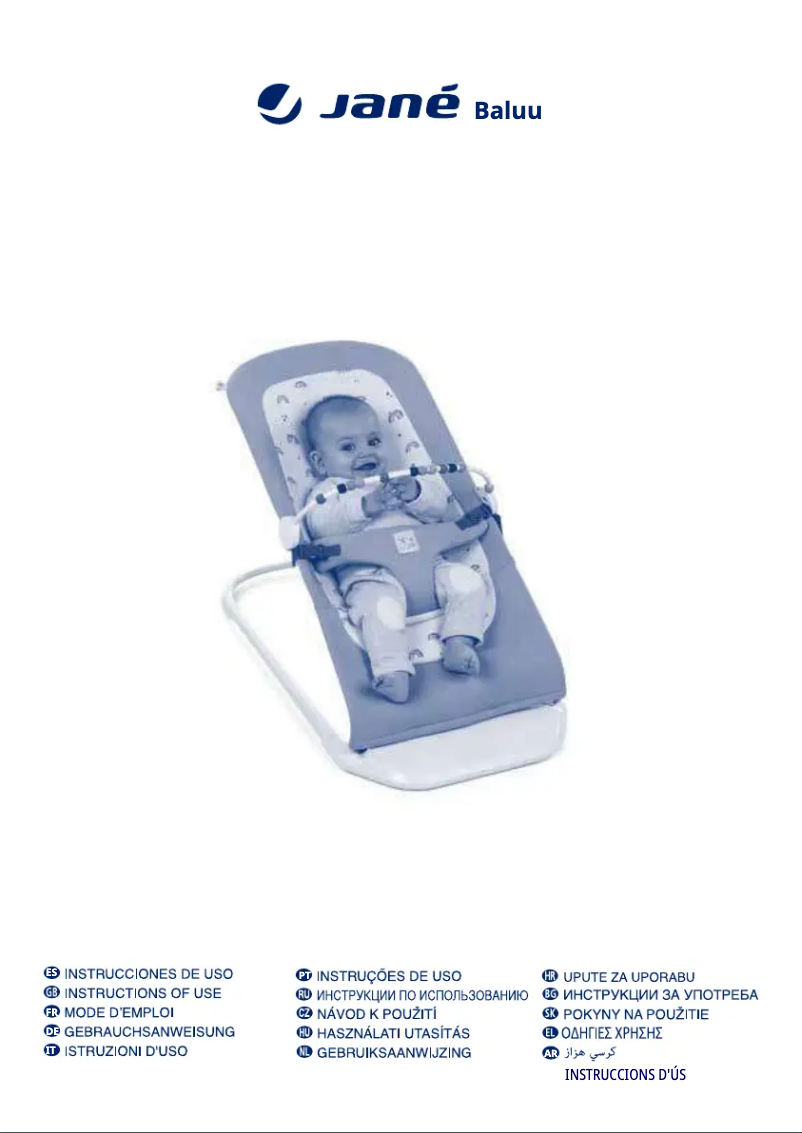 Page 1 de la notice Manuel utilisateur Jane Baluu