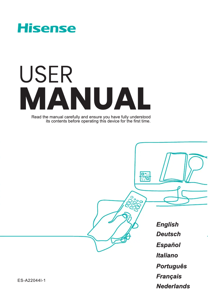 Image de la première page du manuel de l'appareil 65A9H