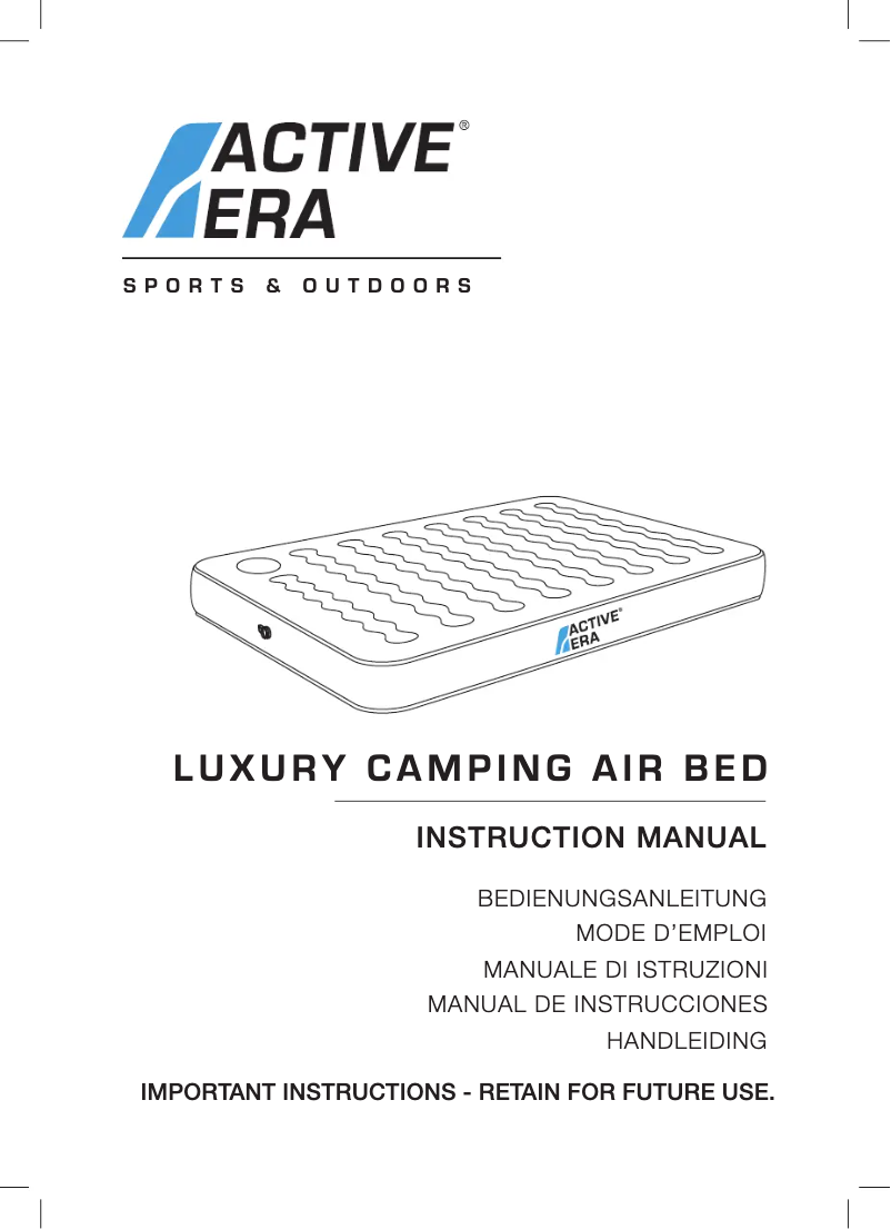 Page 1 de la notice Manuel utilisateur Active Era AB-S3