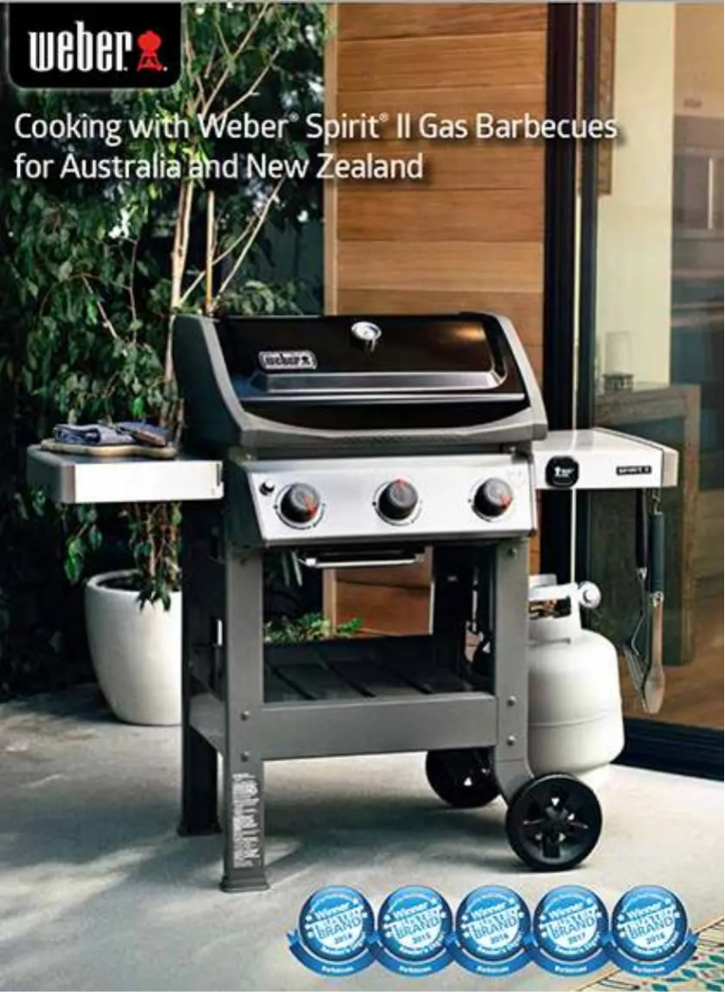 Page 1 de la notice Manuel utilisateur Weber Spirit II E-310 GBS