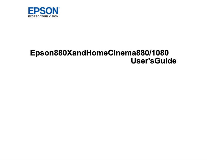 Imagen de la primera página del manual del dispositivo Home Cinema 1080