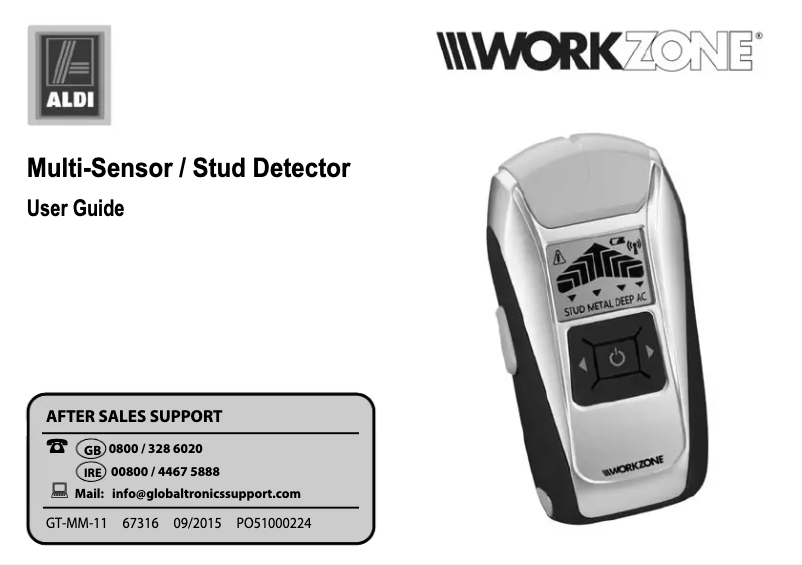 Image de la première page du manuel de l'appareil GT-MM-11