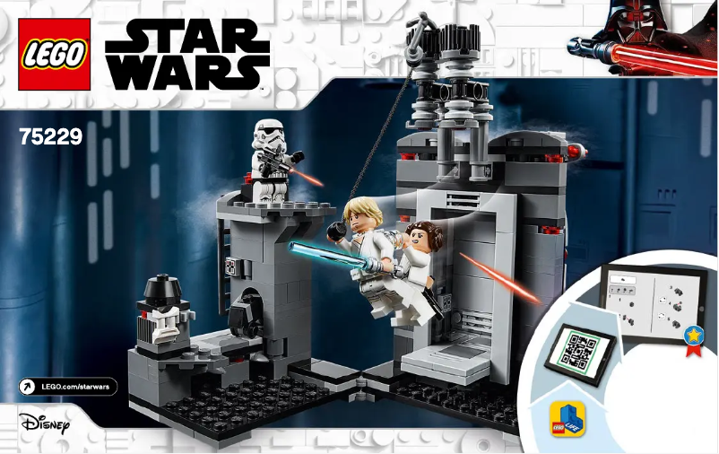 Page 1 de la notice Manuel utilisateur Lego Star Wars 75229
