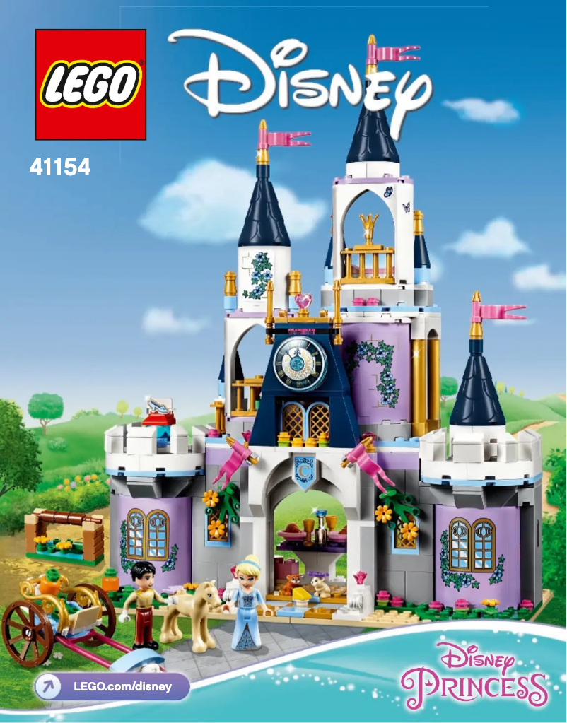 Page n°1 - Manuel utilisateur Lego Disney 41154
