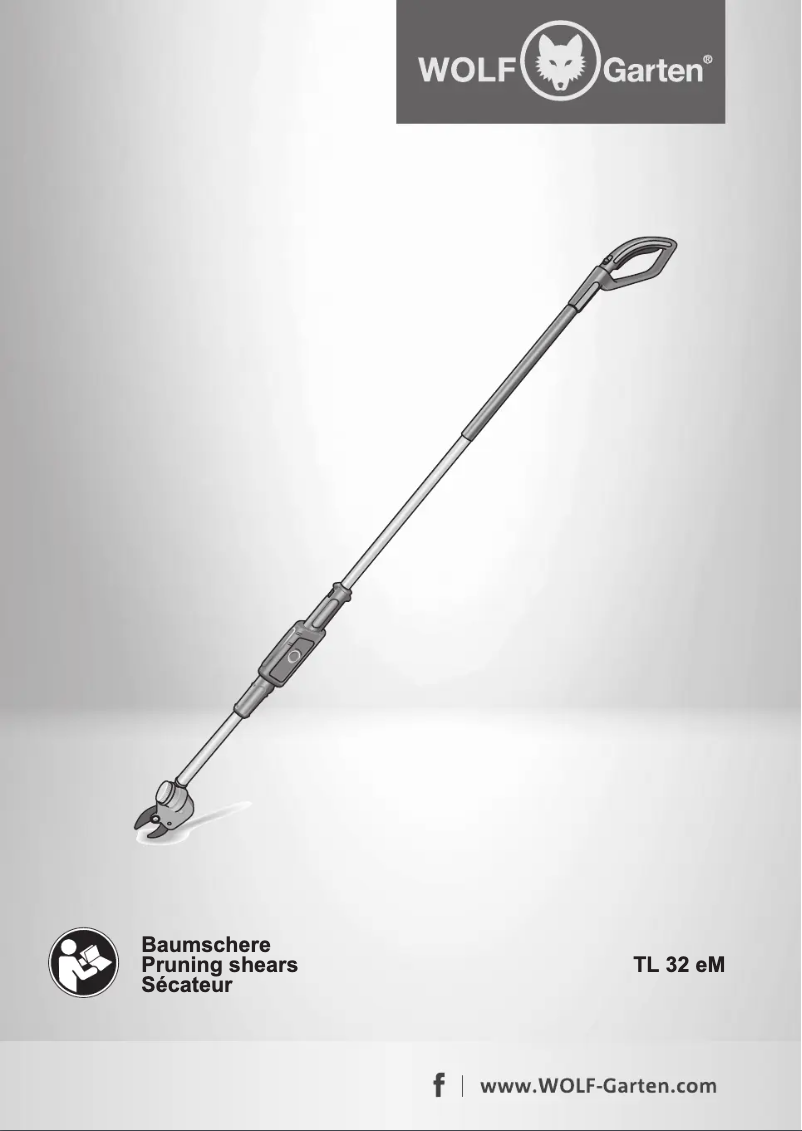 Page n°1 - Manuel utilisateur Wolf Garten TL 32 eM