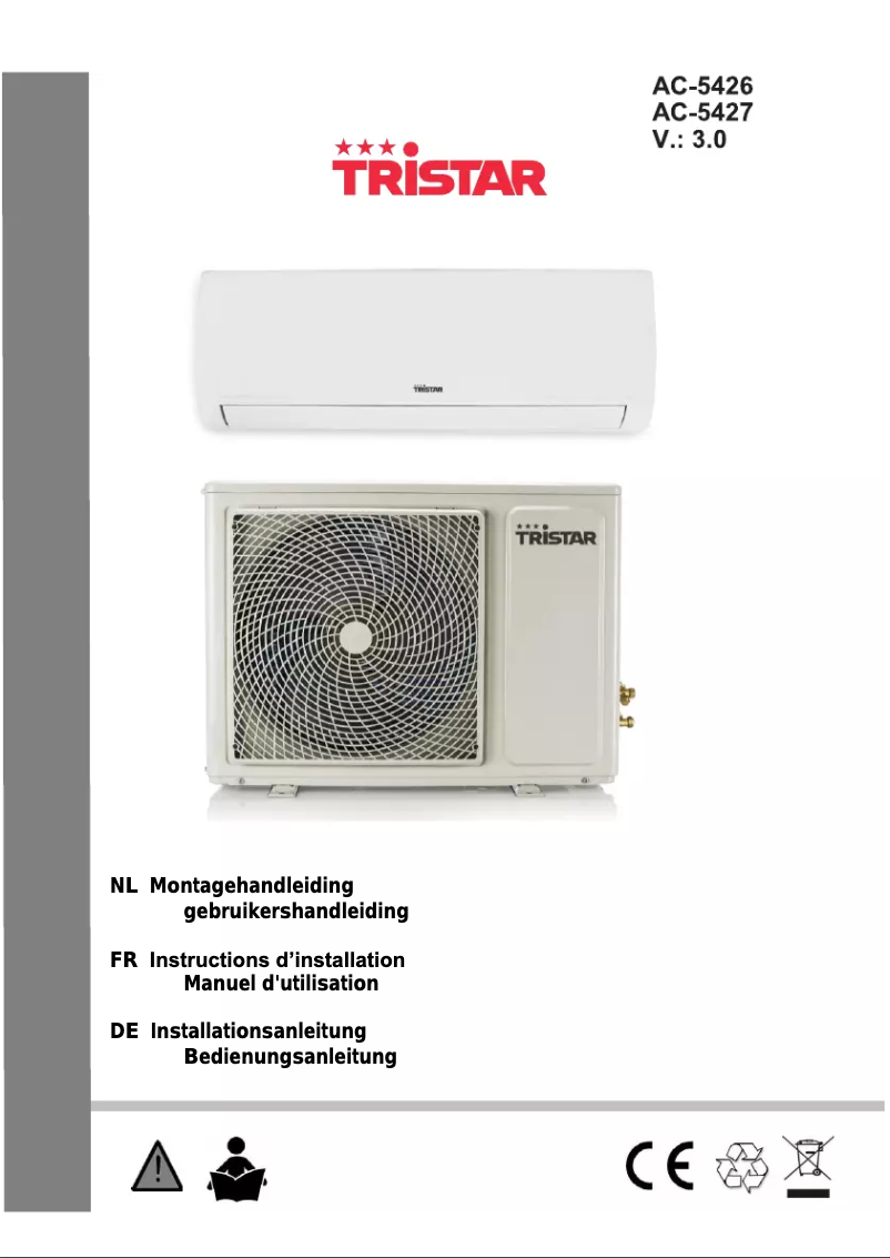 Page 1 de la notice Manuel utilisateur TriStar AC-5427