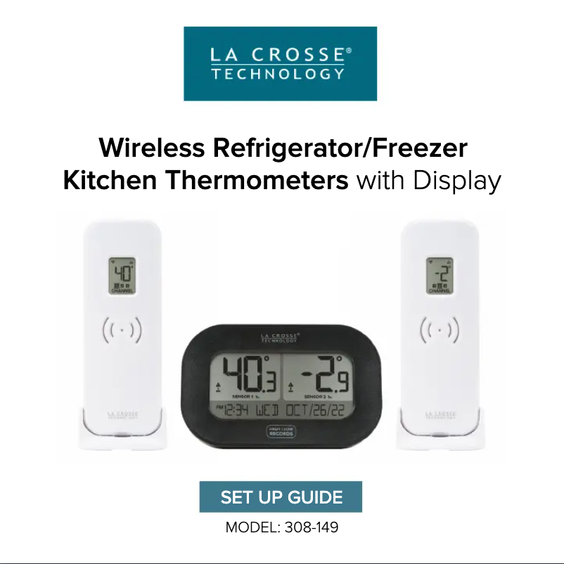 Image de la première page du manuel de l'appareil 308-149