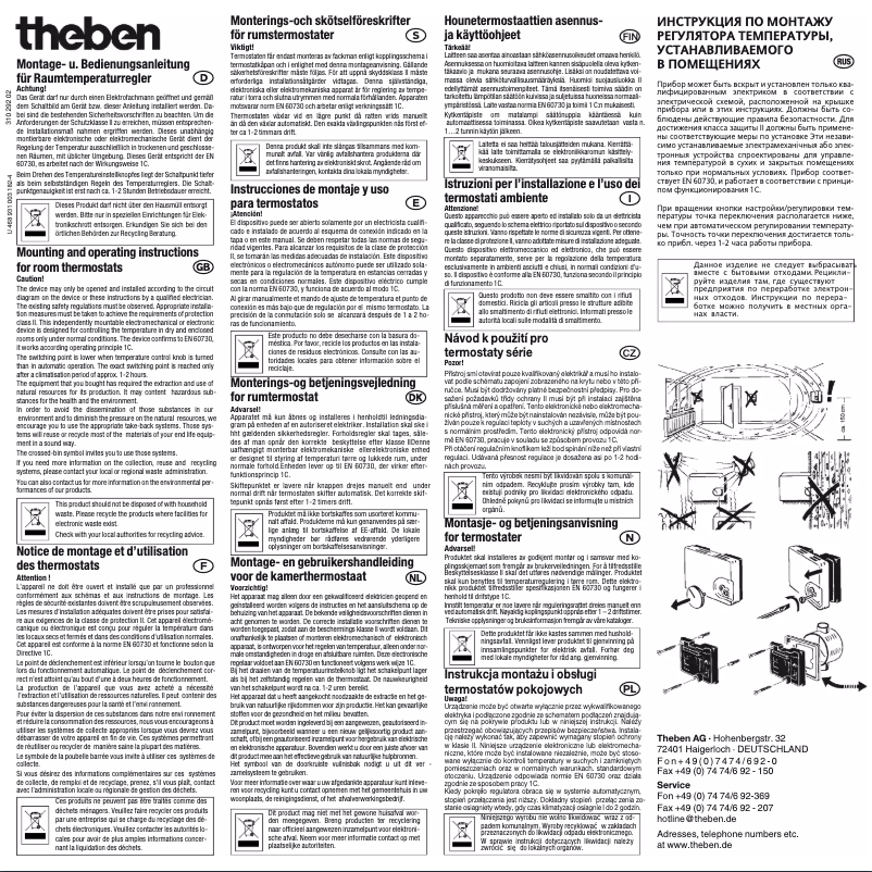 Imagen de la primera página del manual del dispositivo Ramses 703