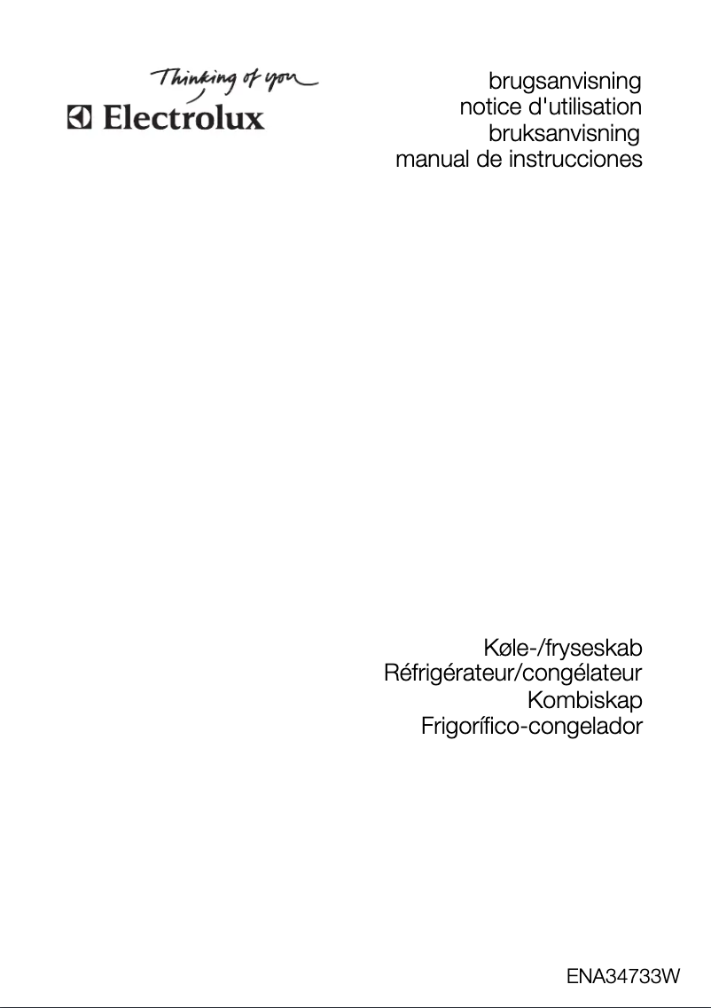 Imagen de la primera página del manual del dispositivo ENA 34733 W