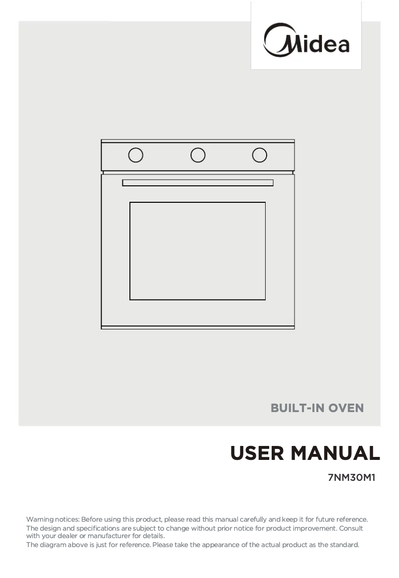 Image de la première page du manuel de l'appareil 7NM30M1