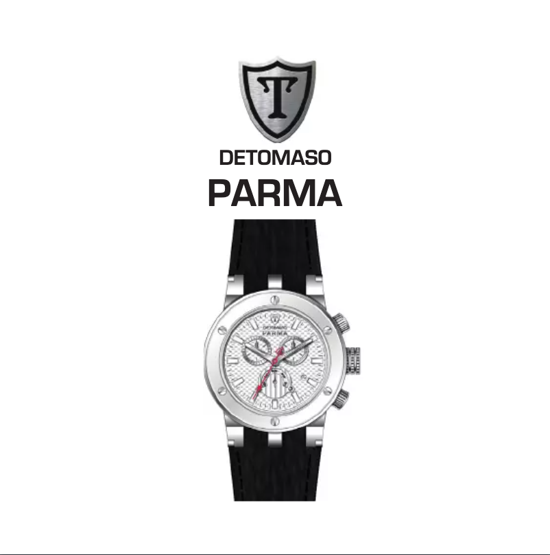 Page 1 de la notice Manuel utilisateur Detomaso Parma