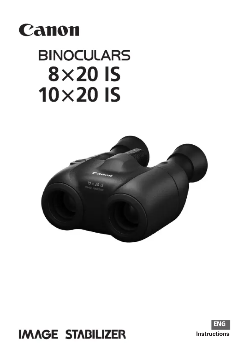 Página 1 del manual Manual de usuario Canon 8x20 IS