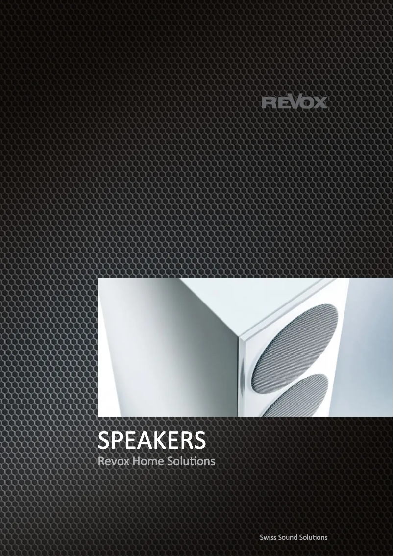 Page 1 de la notice Brochure Revox Column G70