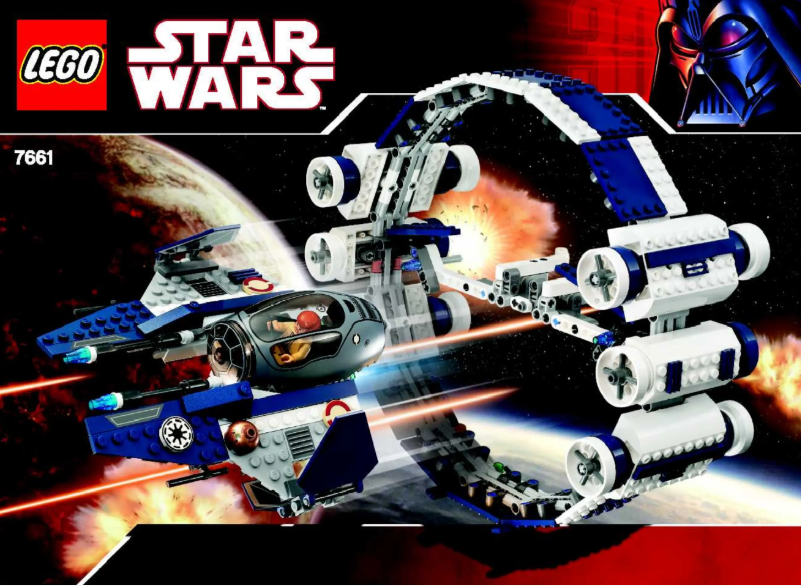 Page n°1 - Manuel utilisateur Lego Star Wars 7661