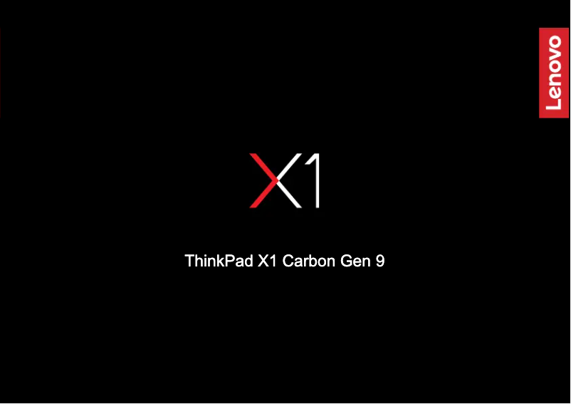 Page n°1 - Manuel utilisateur Lenovo Thinkpad X1 Carbon G9