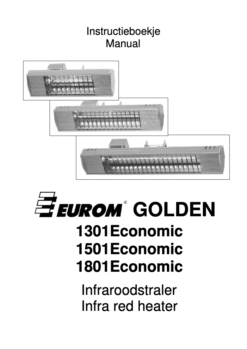 Imagen de la primera página del manual del dispositivo Golden 1301