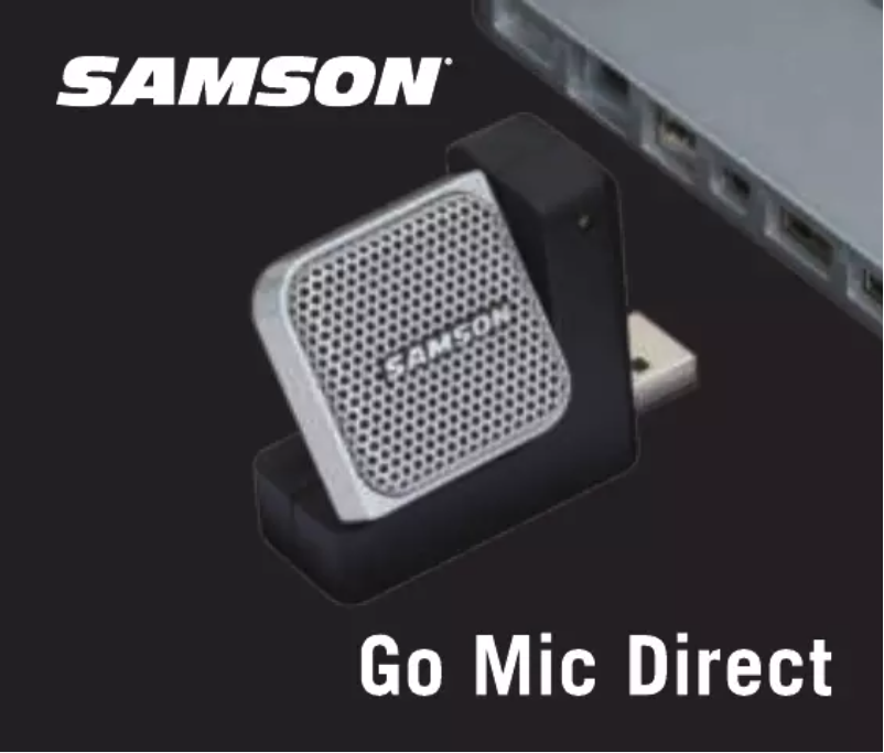 Page n°1 - Manuel utilisateur Samson GO MIC DIRECT