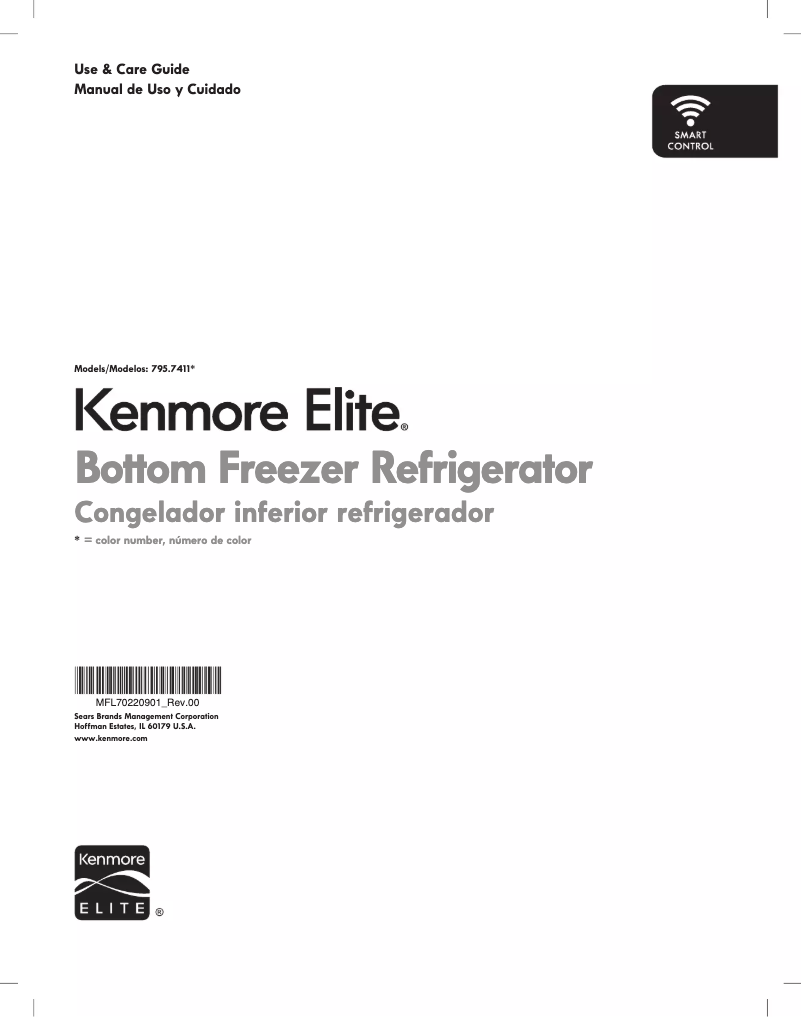 Página 1 del manual Manual de usuario Kenmore 795.74113