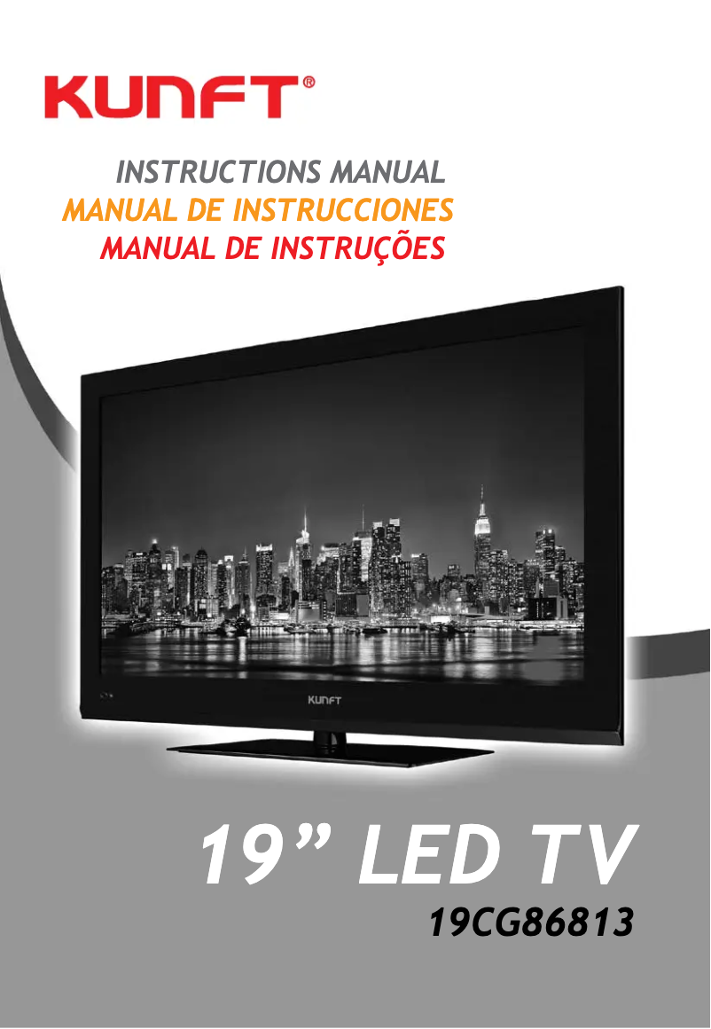 Page n°1 - Manuel utilisateur Kunft 19CG86813