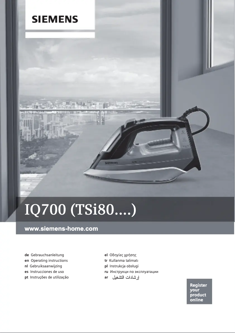 Page n°1 - Manuel utilisateur Siemens TSI802810
