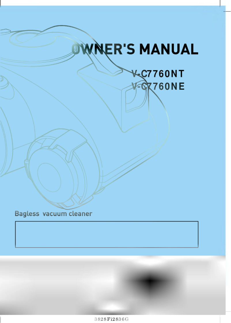 Page n°1 - Manuel utilisateur LG V-C7760NT