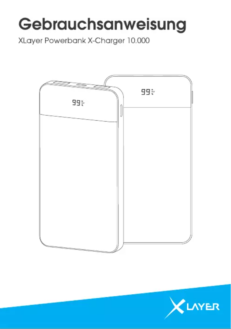 Image de la première page du manuel de l'appareil X-Charger