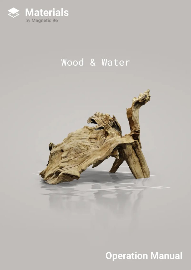 Image de la première page du manuel de l'appareil Materials - Wood & Water