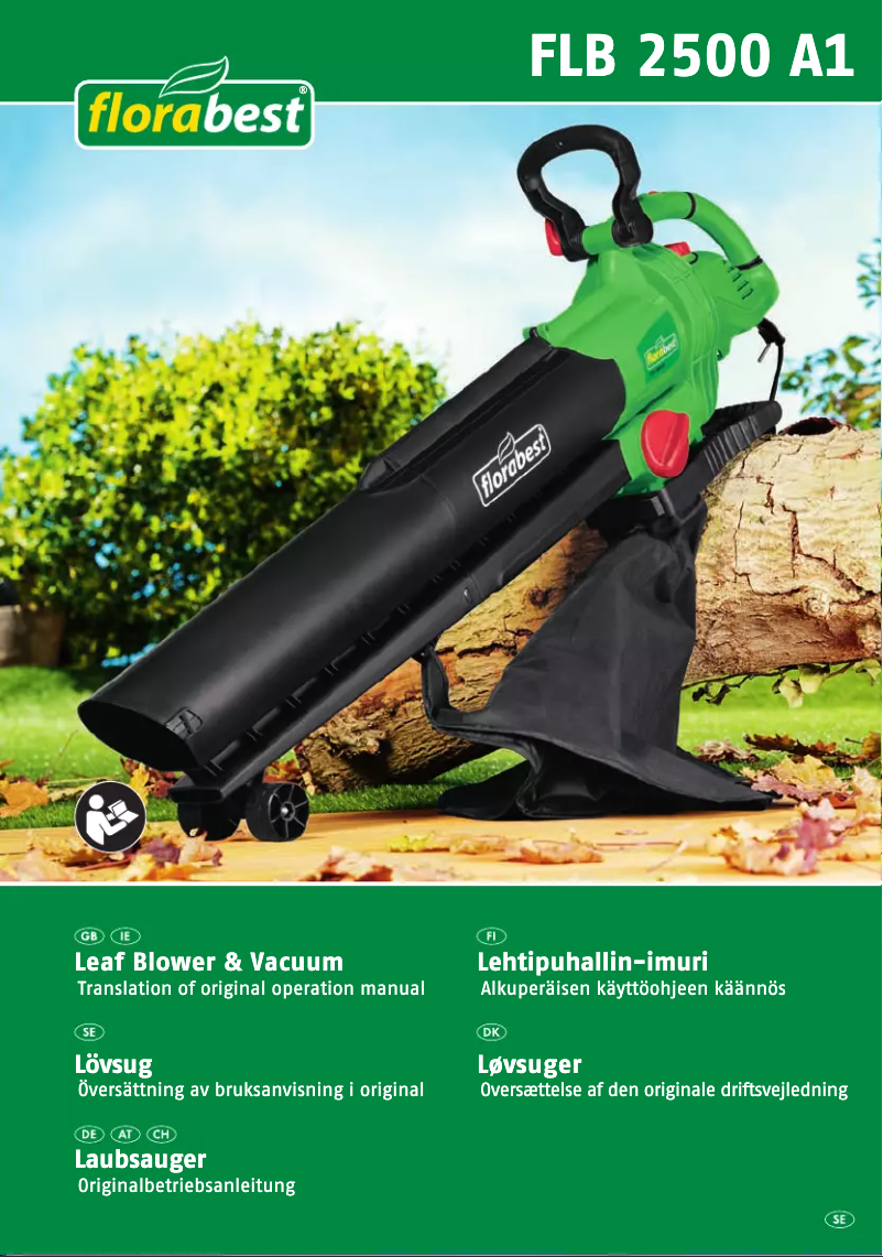 Page 1 de la notice Manuel utilisateur Florabest FLB 2500 A1