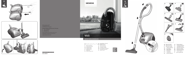 Page 1 de la notice Manuel utilisateur Siemens VS5C100