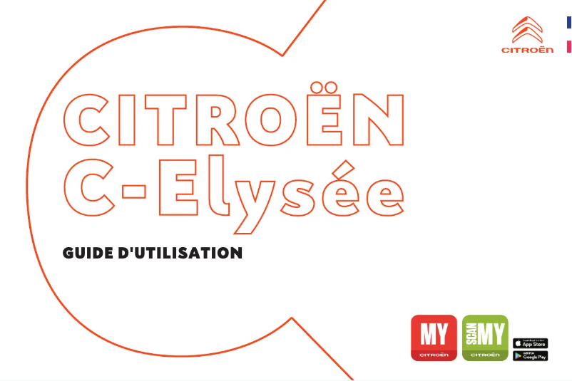 Página 1 del manual Manual de usuario Citroën C-Élysée (2022)