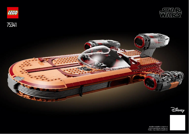 Página 1 del manual Manual de usuario Lego Star Wars 75341