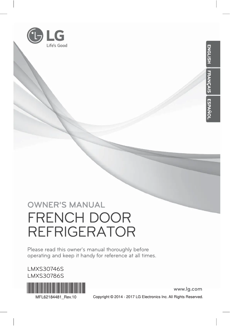 Página 1 del manual Manual de usuario LG LMXS30786S