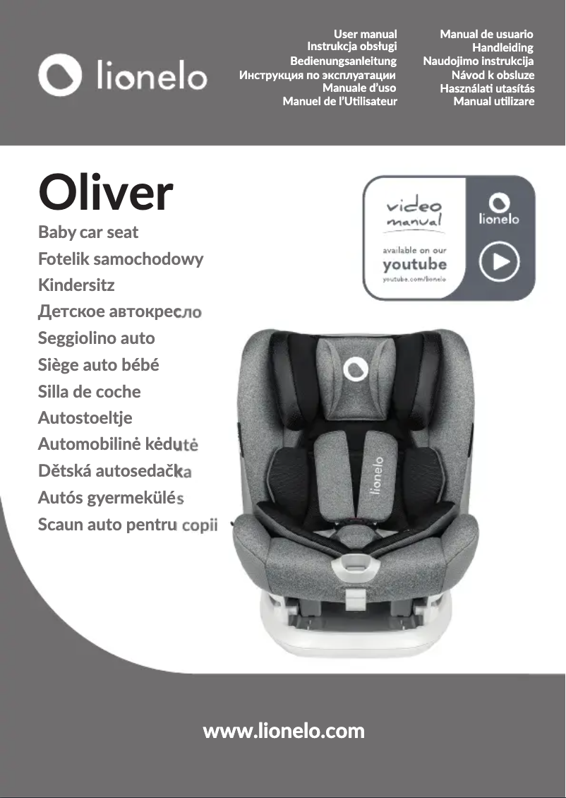 Image de la première page du manuel de l'appareil Oliver