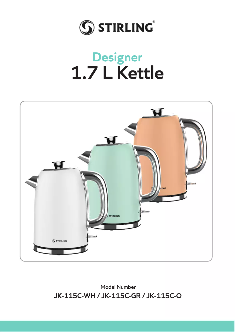 Page n°1 - Guide de démarrage rapide Stirling JK-115C