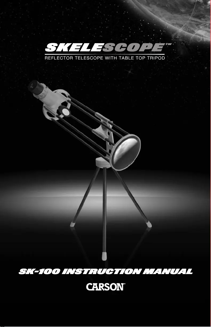 Page 1 de la notice Manuel utilisateur Carson SkeleScope SK-100