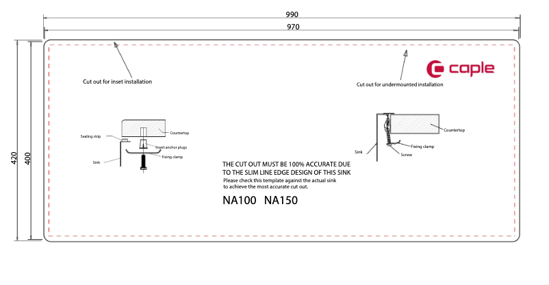 Image de la première page du manuel de l'appareil Nada 150