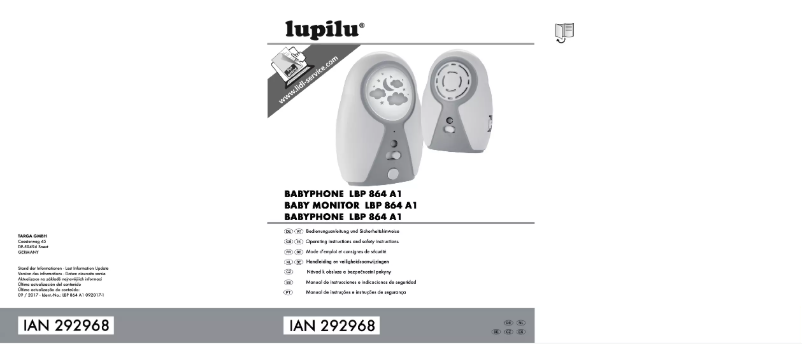 Imagen de la primera página del manual del dispositivo LBP 864 A1