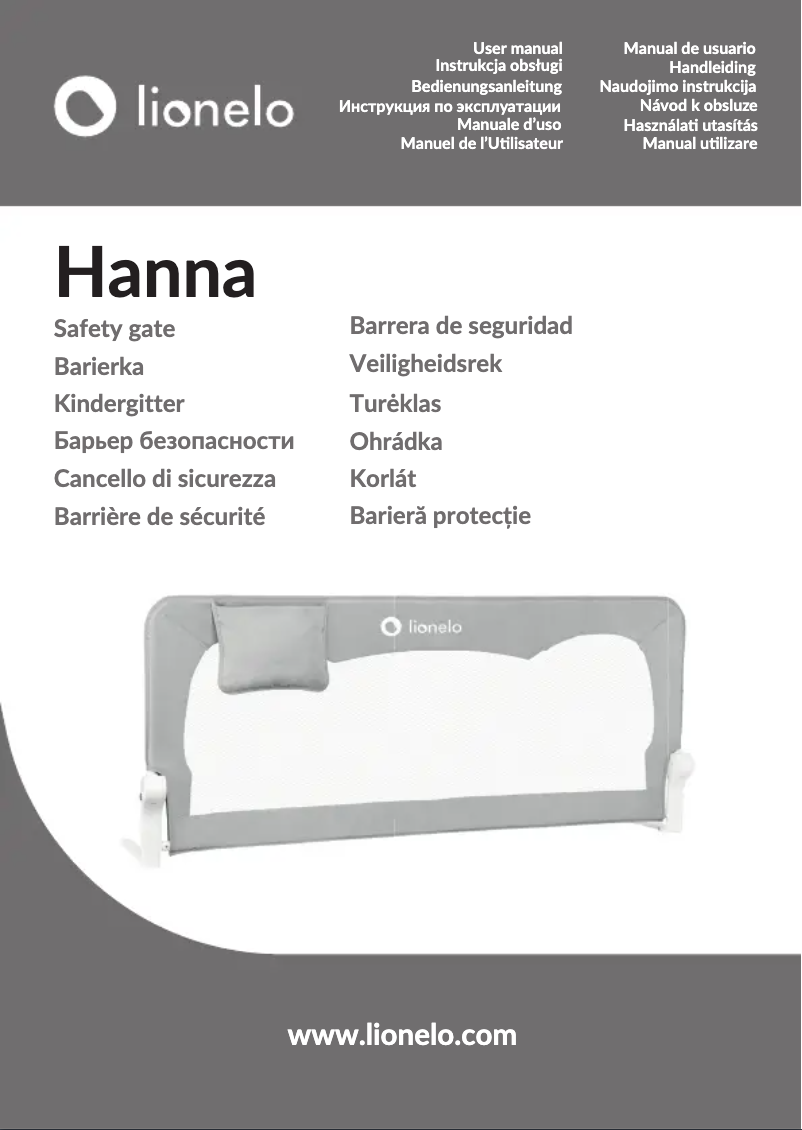 Página 1 del manual Manual de usuario Lionelo Hanna